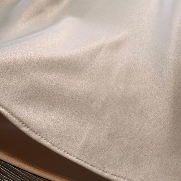 Vintage Stenay Champagne Formal Dress Size 12 Embellished‎ Evening Gown Maxi - Picture 13 of 14